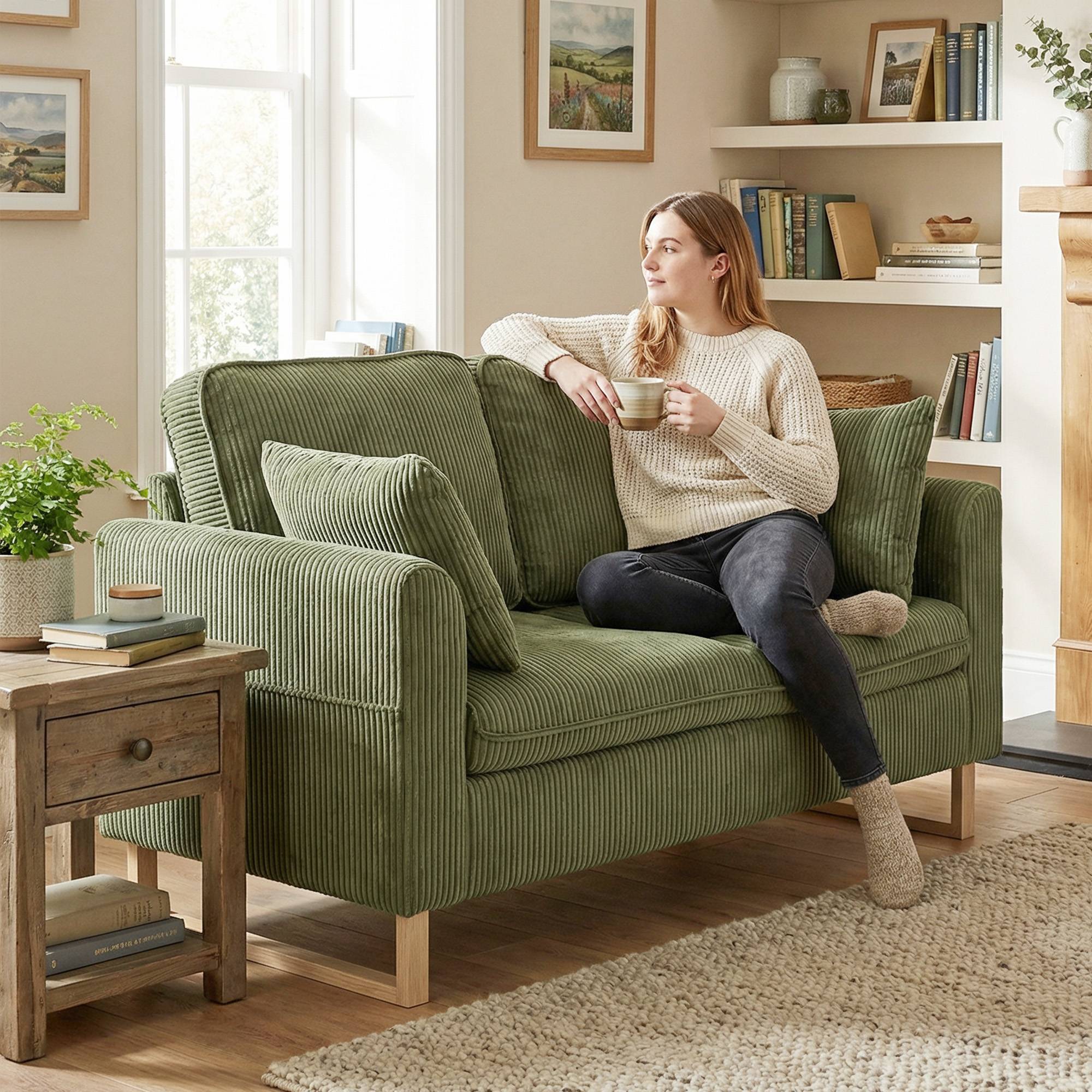 Homcom Homcom With Metal Legs Sofa 2pcs