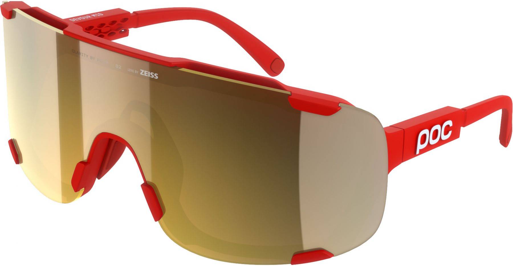 POC Sunglasses Devour Mid - Rouge