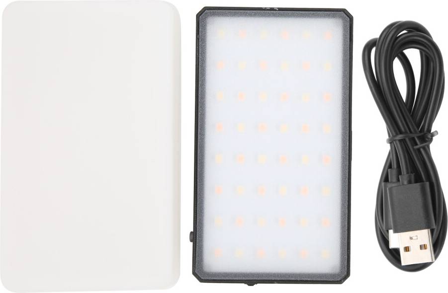 Manbily Mini Video Light Rechargeable Diffuser