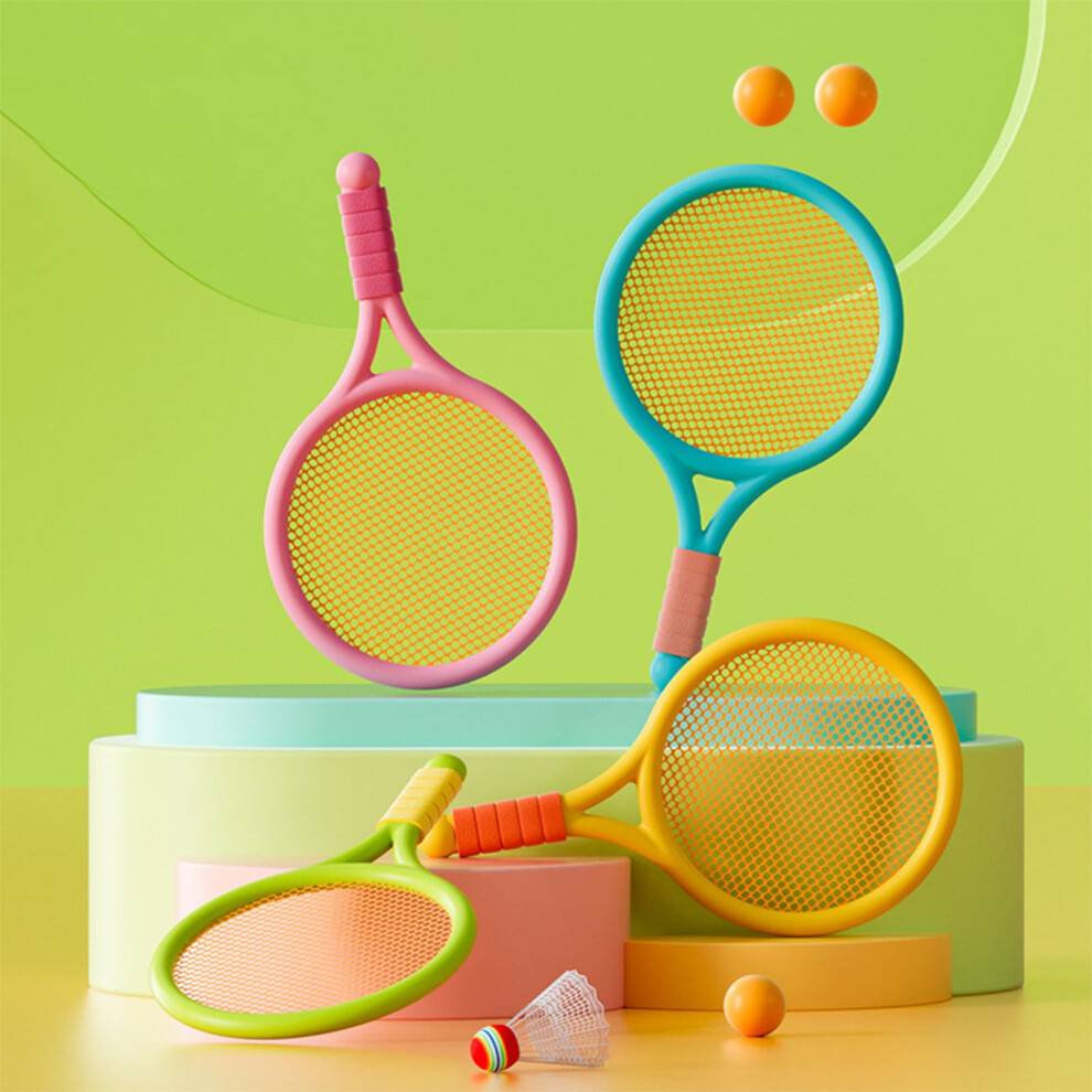 Badminton net Kids Indoor Badminton Racket Set