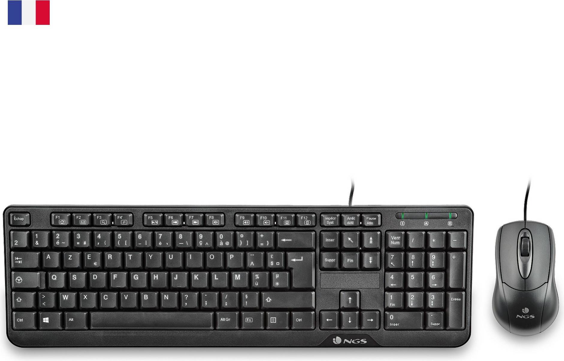NGS Keyboard Optical Mouse Cocoa Kit