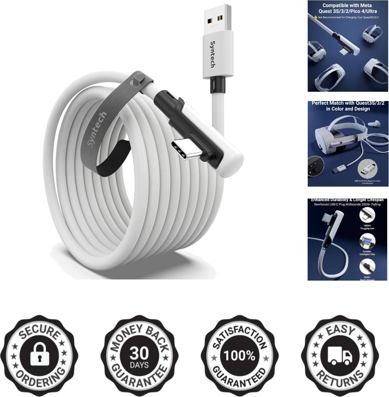 Syntech 5m High-Speed USB 3.0 Link Cable