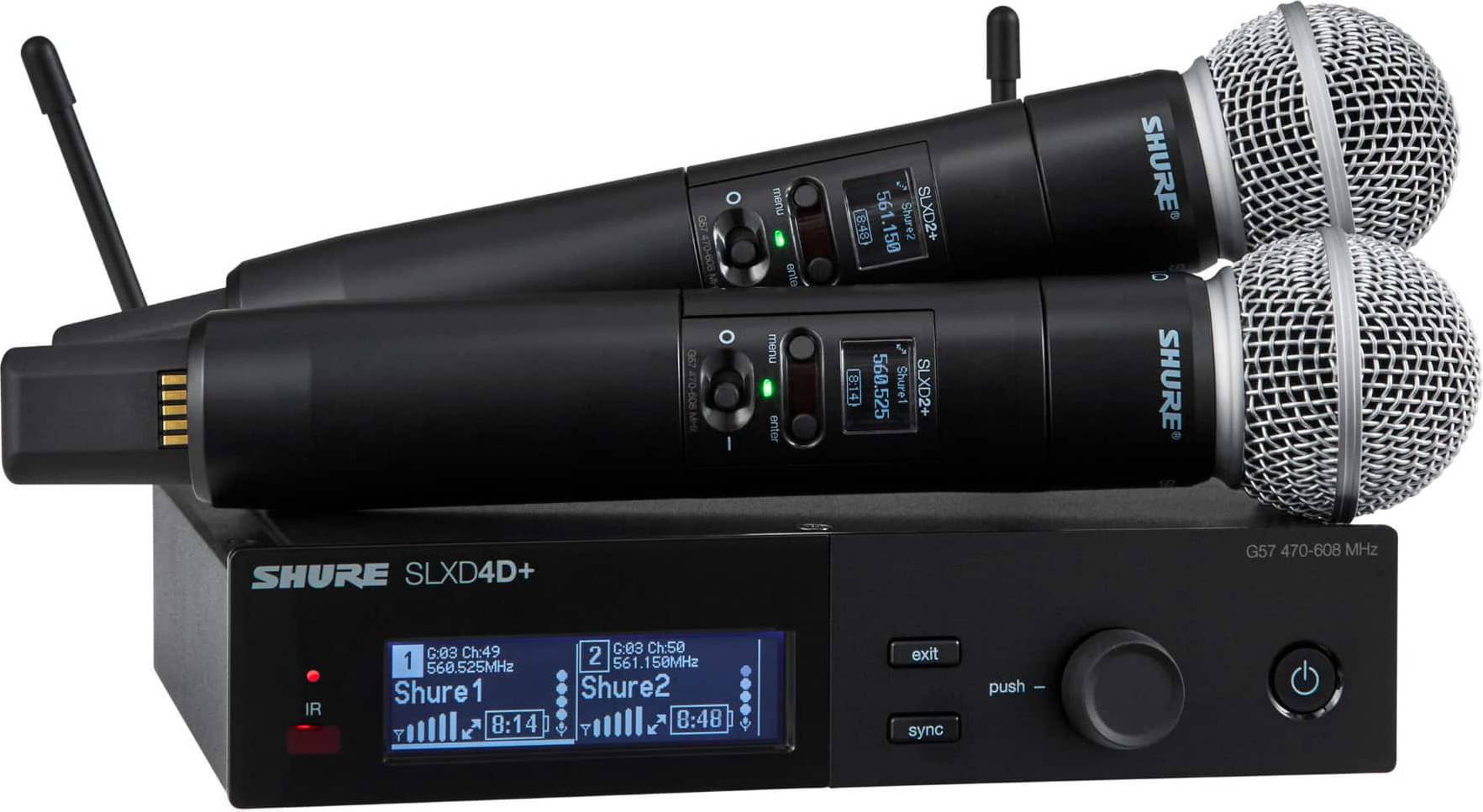 Shure sm58 Shure SLXD24D 58 Digital Wireless Handheld Mic System