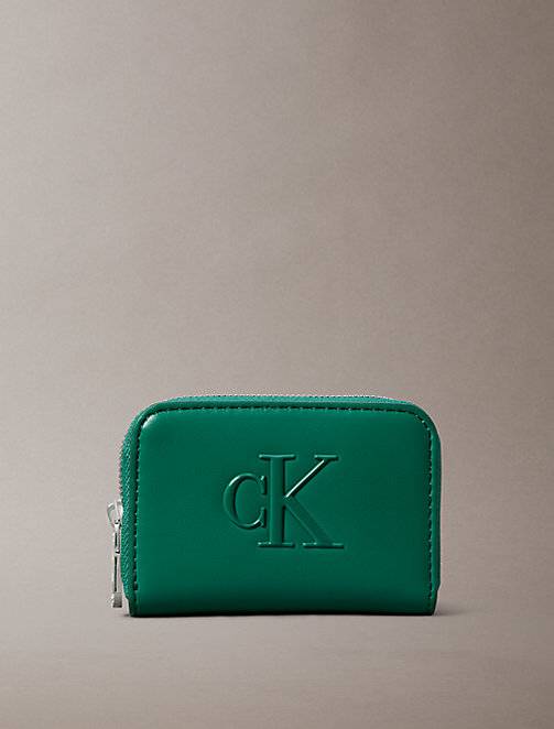 Calvin Klein Monogram Zip Wallet