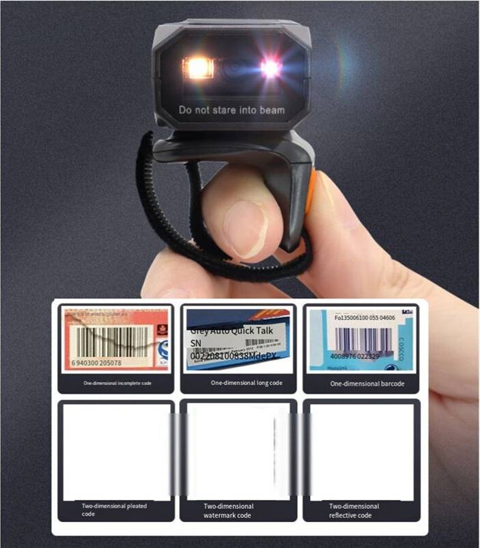 Jojomino Ring Barcode QR Code Scanner