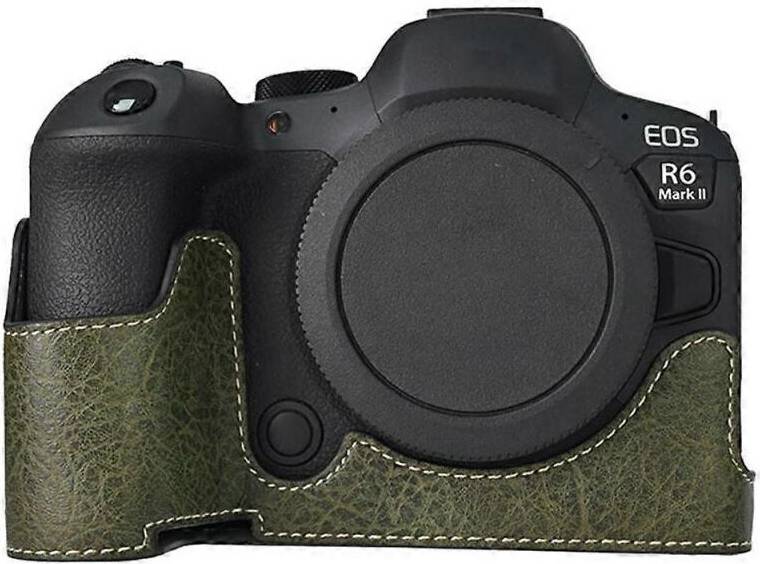 Canon eos r6 Canon EOS R6 Mark II PU Leather Camera Case