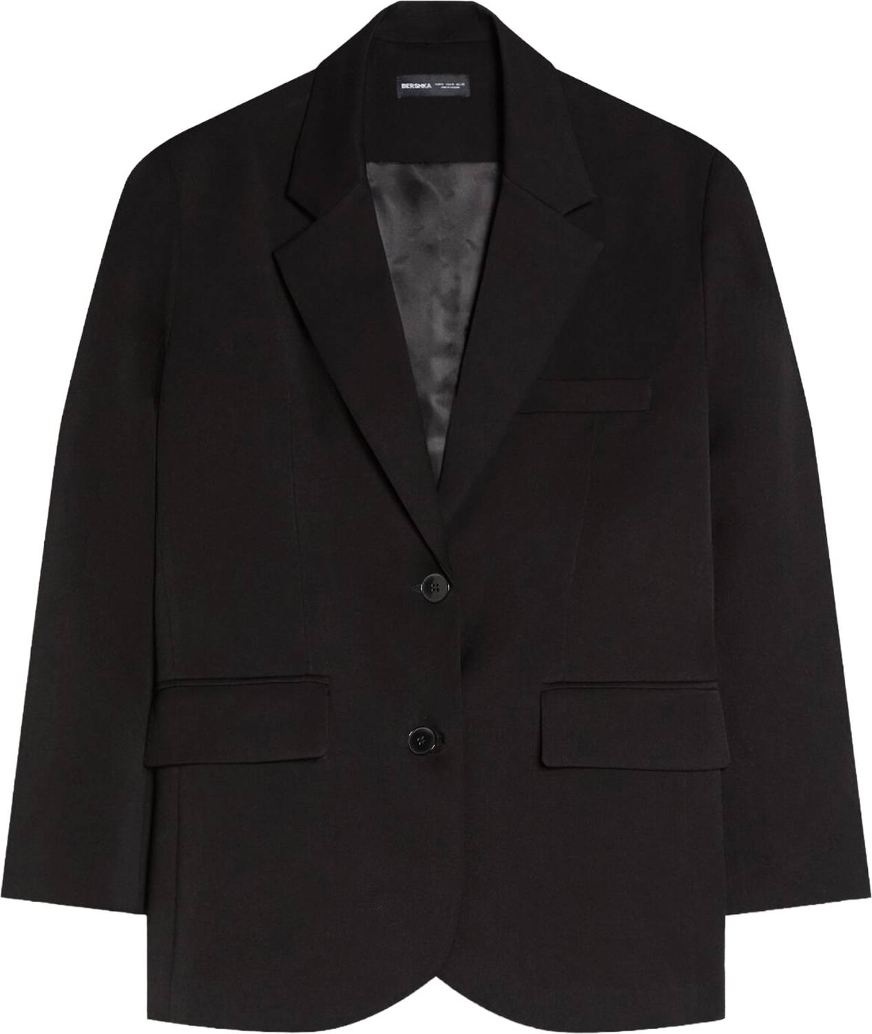 Oversized Blazer - Sort