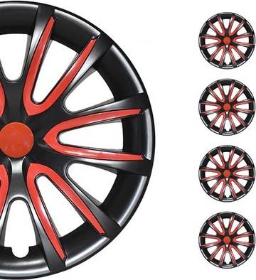 Omac 16 Inch Hubcaps Wheel Rim Cover Set