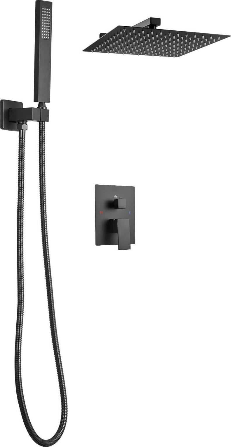 Shower faucet set VEVOR Shower Faucet Set Rainfall Bathroom System