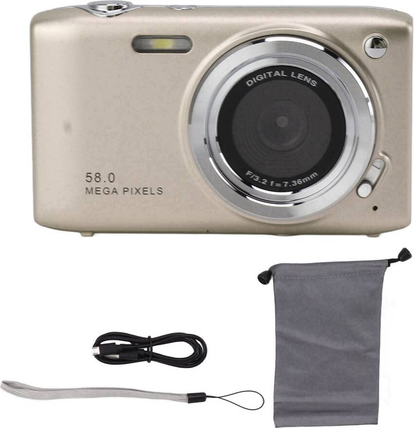 4K Digital Camera 58MP HD 2.88 Inch