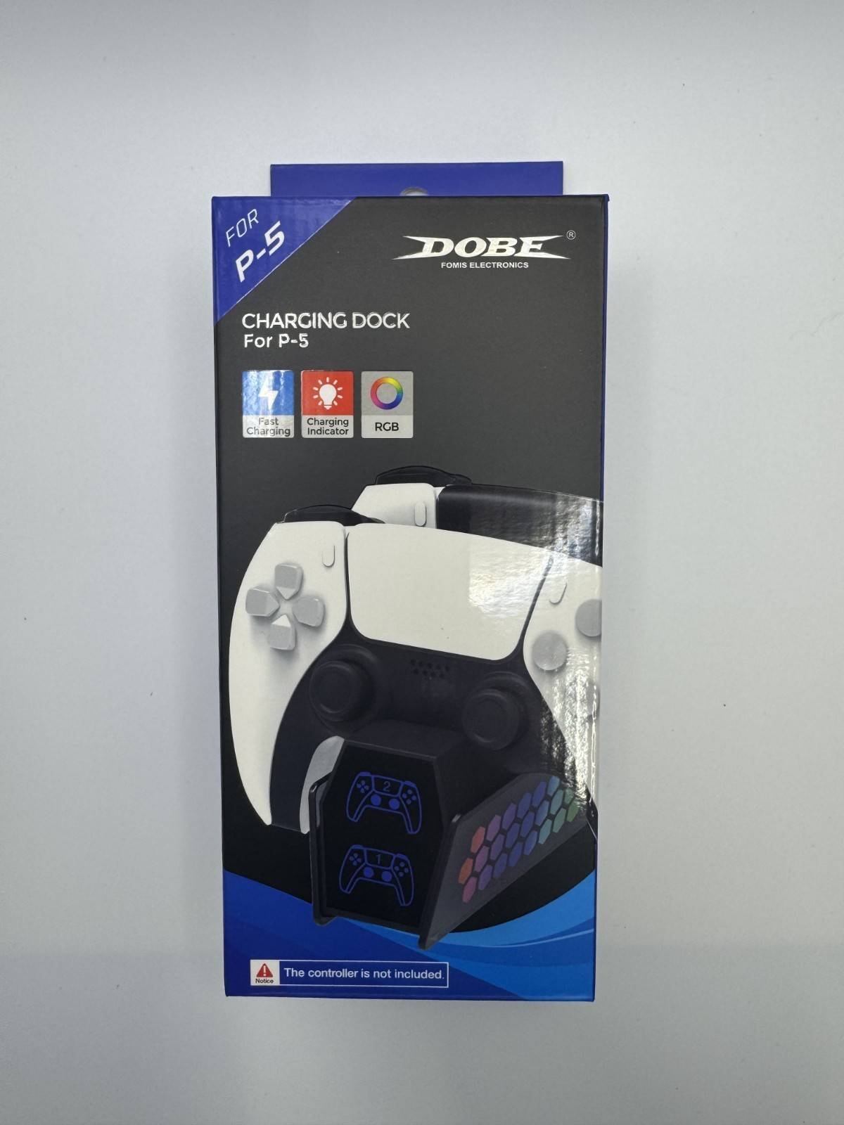 Dual Controller Charging Dock With RGB Light