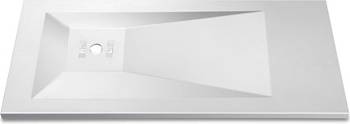 On Shower Tray - Rectangular White
