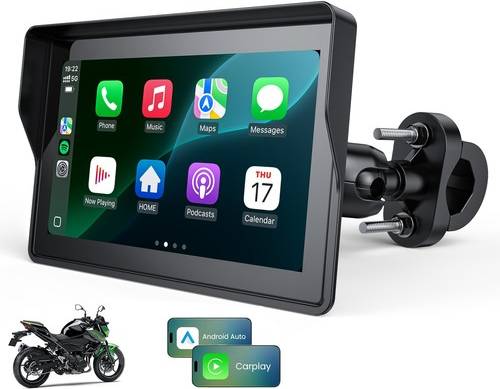 Carplay wireless 5-Inch Wireless Carplay Motorcycle Screen