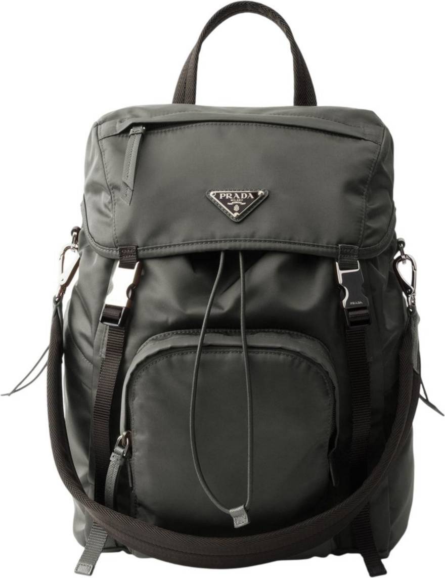Prada Re-Nylon Shell Backpack - Womens