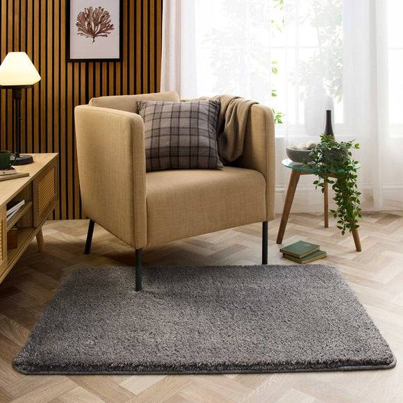 Dunelm Marvel Shaggy Washable Rug
