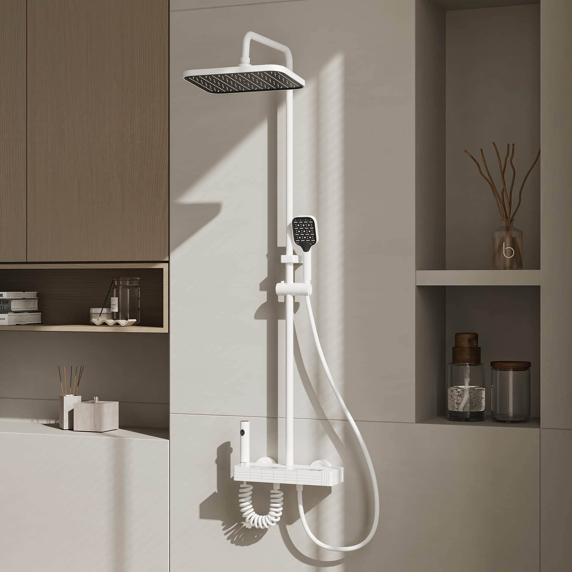 Thermostatic Shower System LED Temperature Display