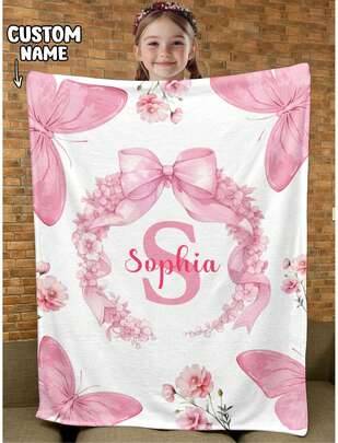 Shein Customized Personalized Pattern Blanket Blankets Multicolor