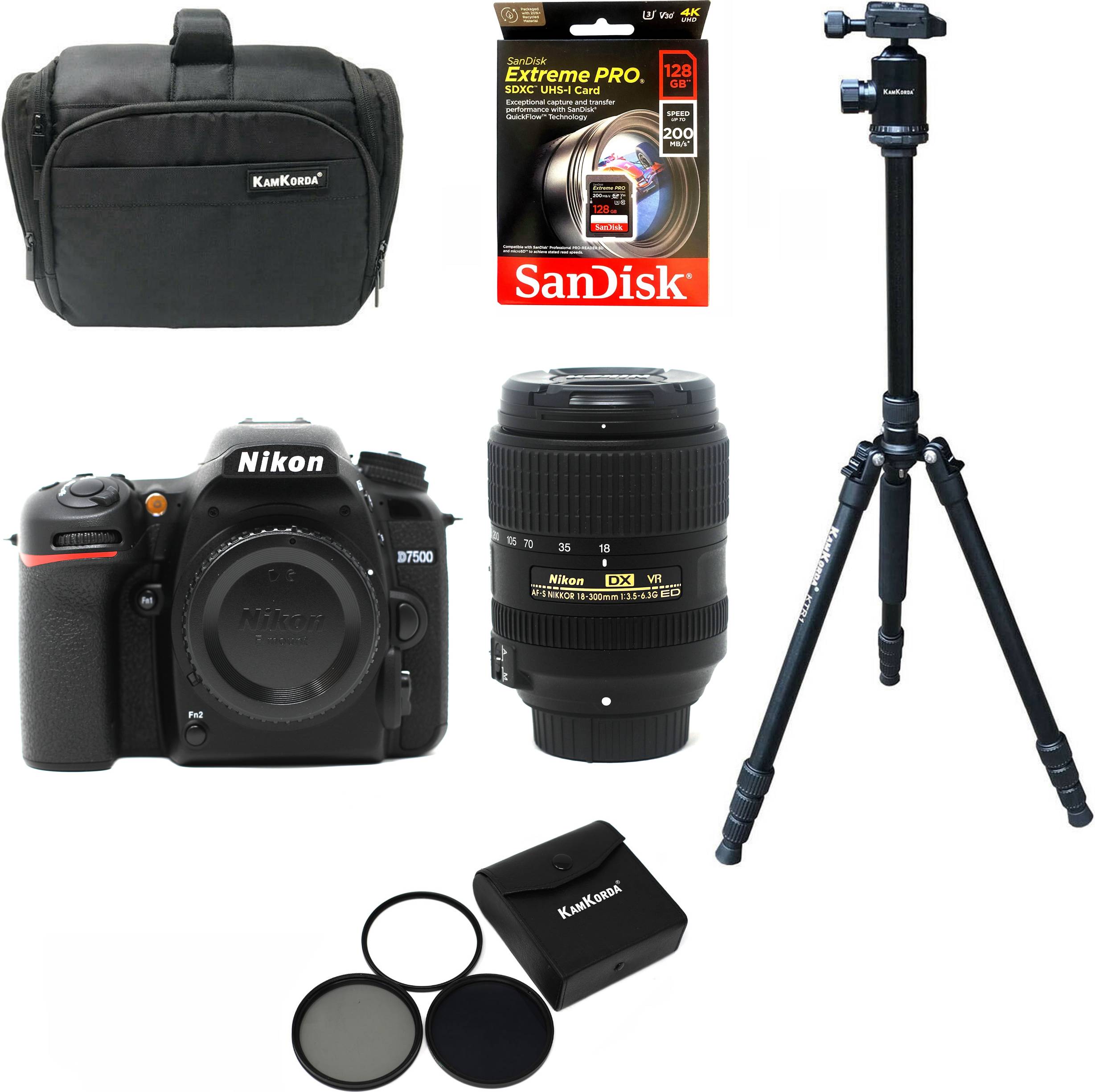Nikon D7500 DSLR Camera Kit