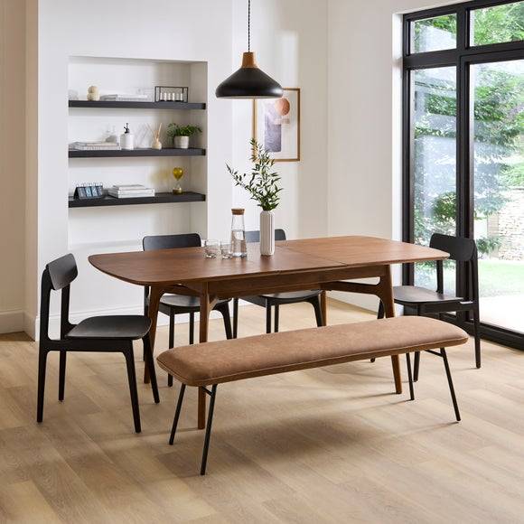 Dunelm Maxton Rectangular Extendable Seater Dining Table