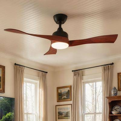 Modern ceiling fans Timechee Modern Ceiling Fan with LED Light