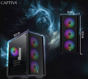 Captiva Highend Gaming R99-645 Ryzen 5 Radeon RX 9060 XT PC