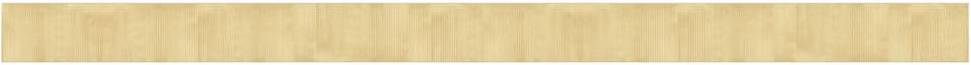 Berkfield Home Rug Rectangular Light Natural 60x1000 cm Bamboo Beige