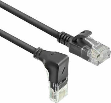 ACT Slimline Network Cable U UTP CAT6A LSZH RJ45 3m