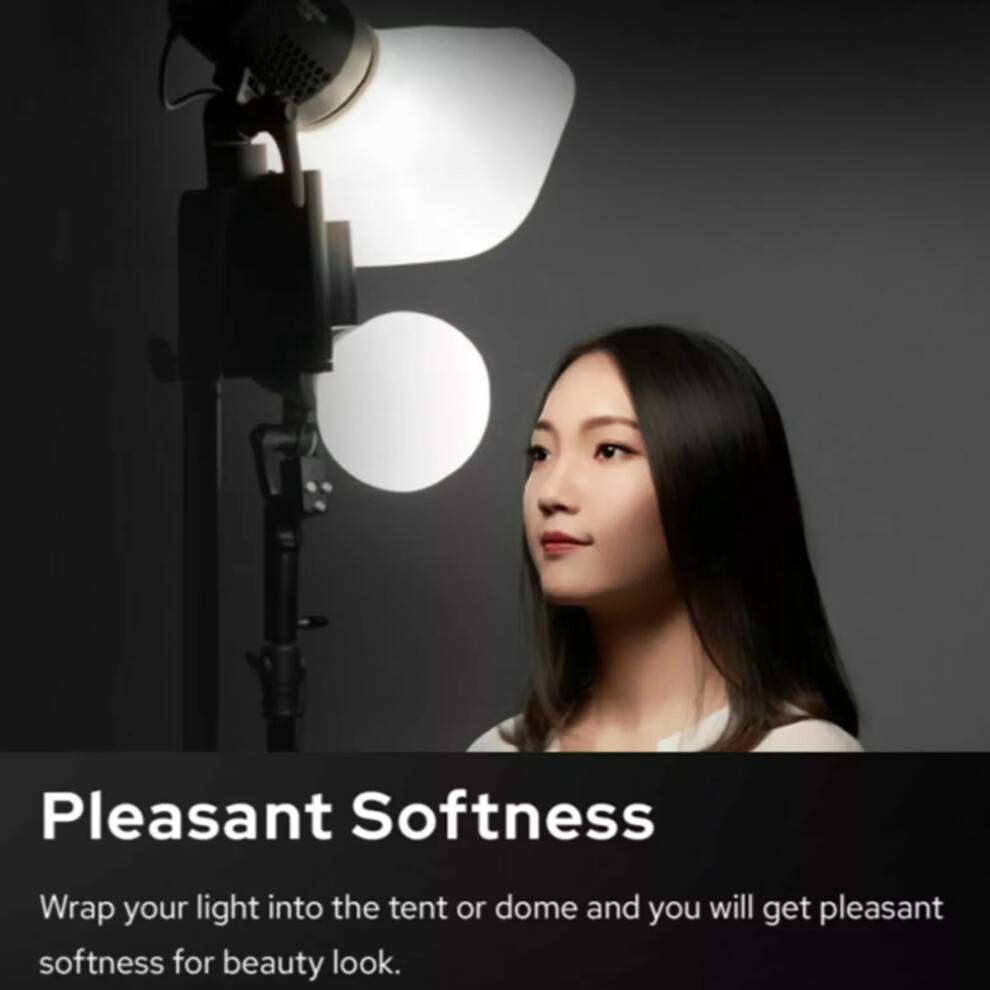 Softbox kit Diffuser Dome Softbox Kit Universal Adapter Ring
