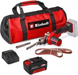 Einhell Belt File Powerfile Precision Sander Pxc 4ah Battery Kit