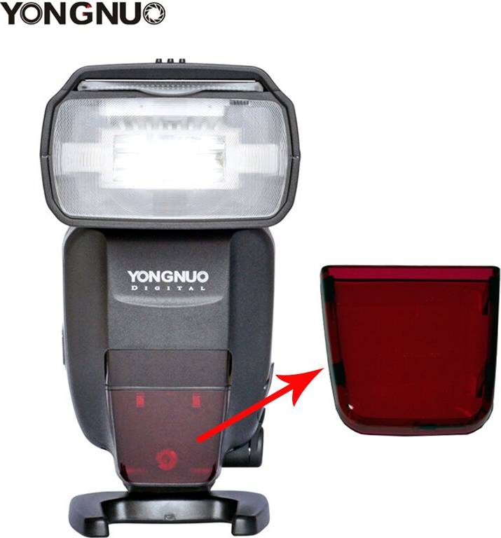 Yongnuo Flash Speedlite Infraröd Lampskydd Reparation