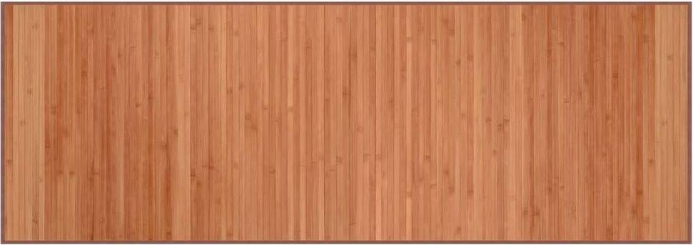 Berkfield Home Rug Rectangular 70x200 cm Bamboo Brown