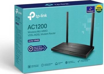 TP-Link Ac1200 Wireless Dual Band Gb Vdsl2 Modem Router