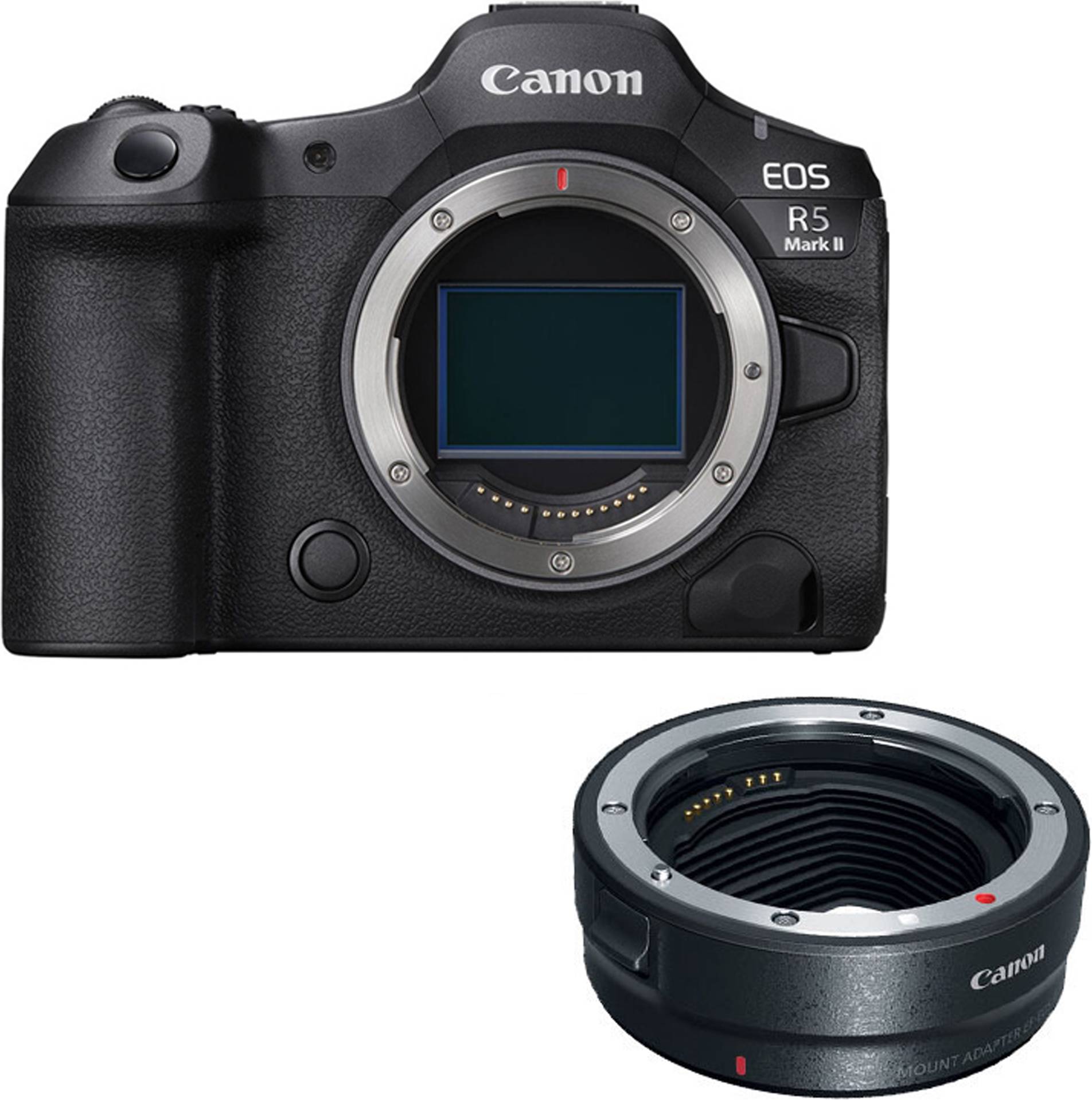 Canon EOS R5 Mark II Mirrorless Camera Body + Mount Adapter UK