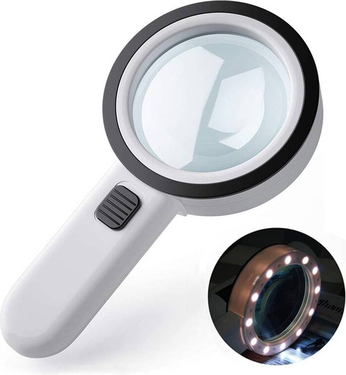 INF 30x Double Layer Optical LED Magnifier