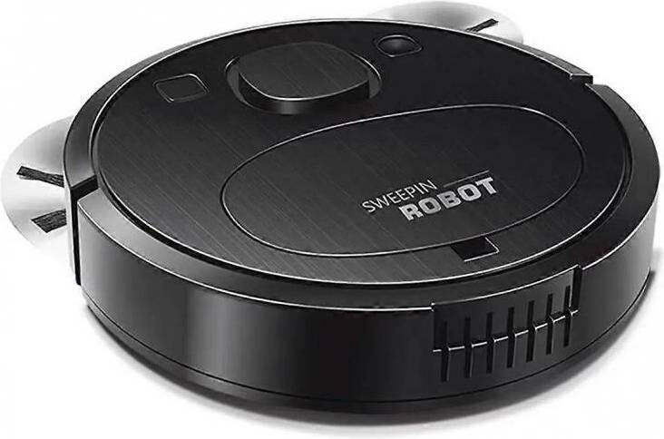 Robot vacuum cleaner Robot Vacuum Cleaner with Remote Control - Black