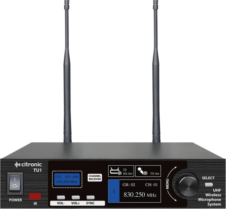 RU105-H UHF Wireless Microphone System