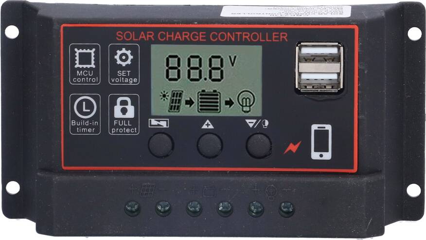 Battery Life Extension Solar Charge Controller