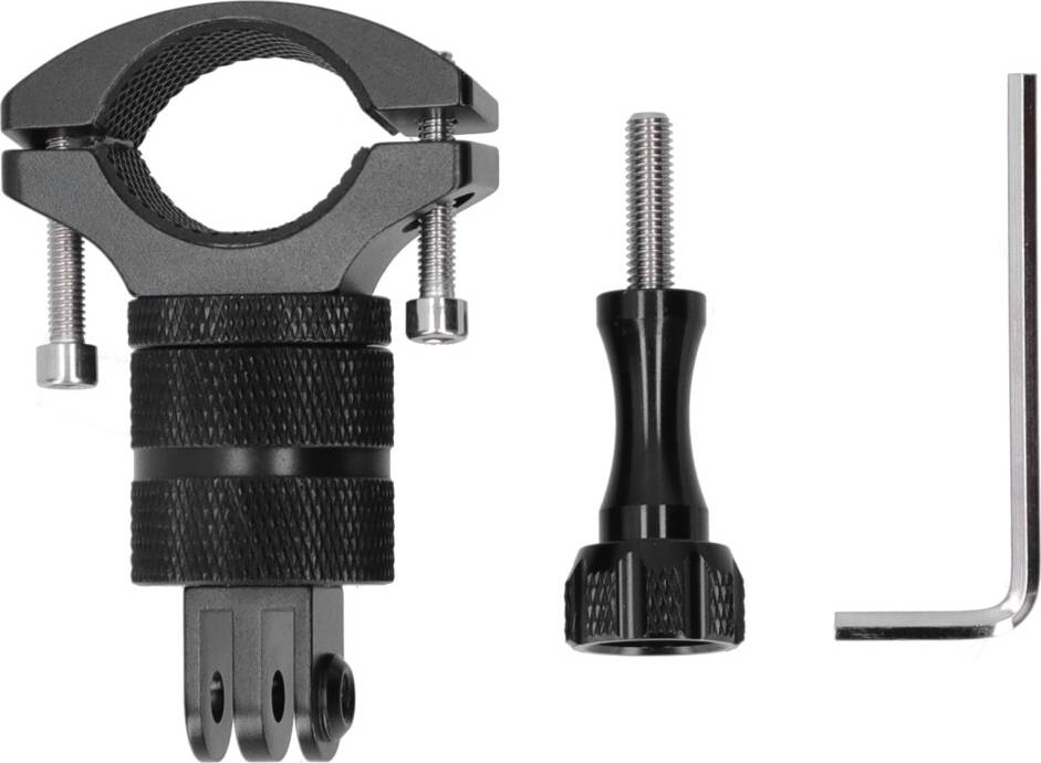 Compact Aluminum Camera Mount Rotating Handlebar