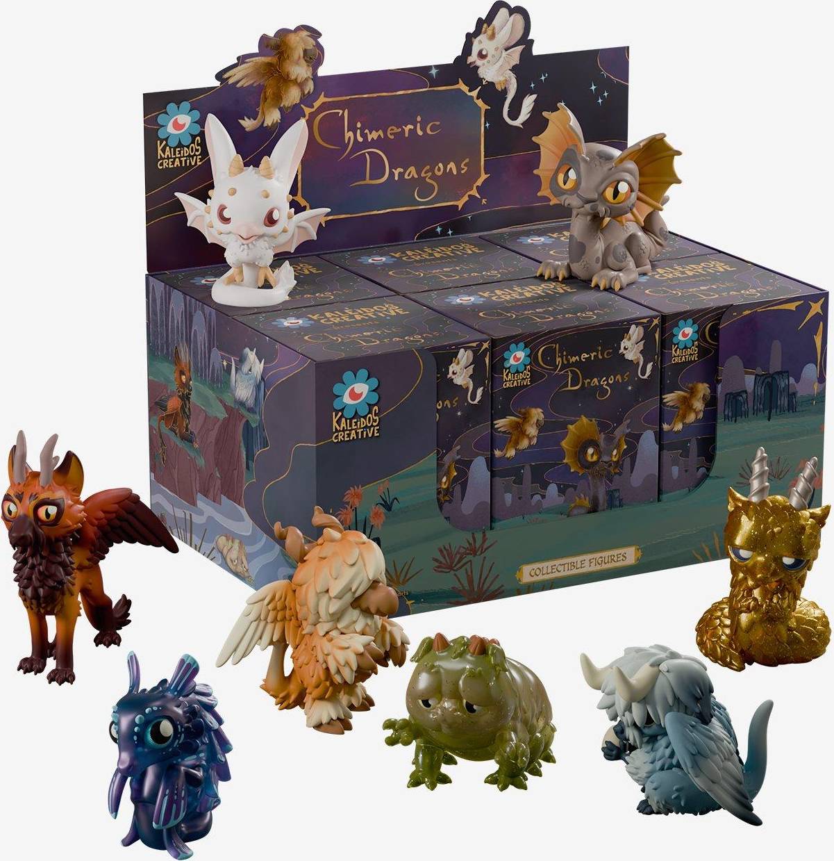 Hot Topic Creative Chimeric Dragons Blind Box Figure
