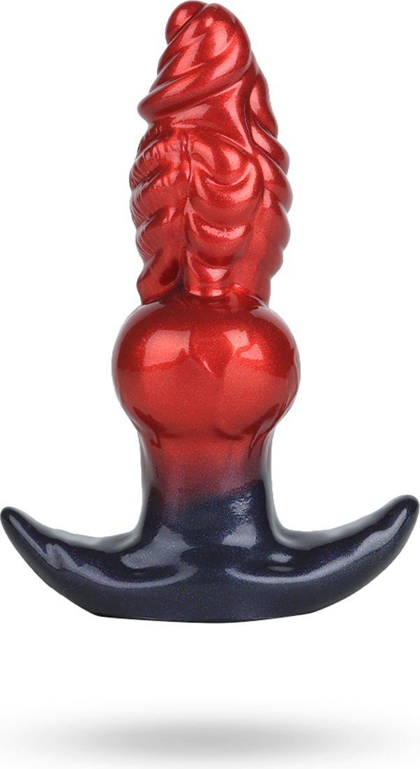 Fantasy Beast Inflatable Butt Plug Red