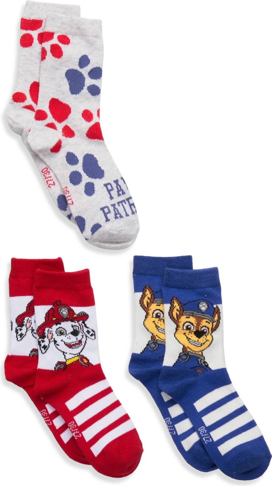 Paw Patrol Socks - Multi/Patterned