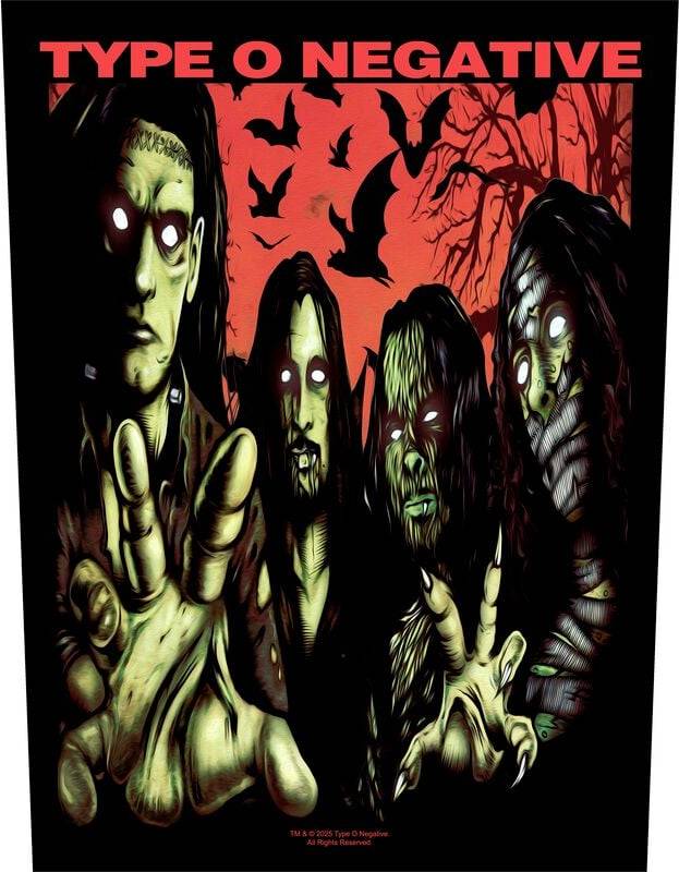 Type O Negative Backpatch Halloween