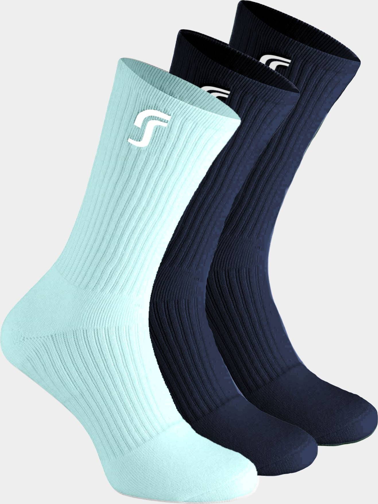 RS Cushioned Performance Socks 3-Pack - Multi/Patterned