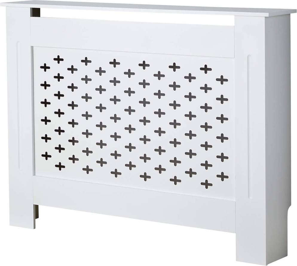 Crofton White Radiator Cover Unit Medium