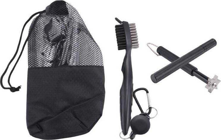 Club Cleaner Kit Retractable Brush 2 Sharpener