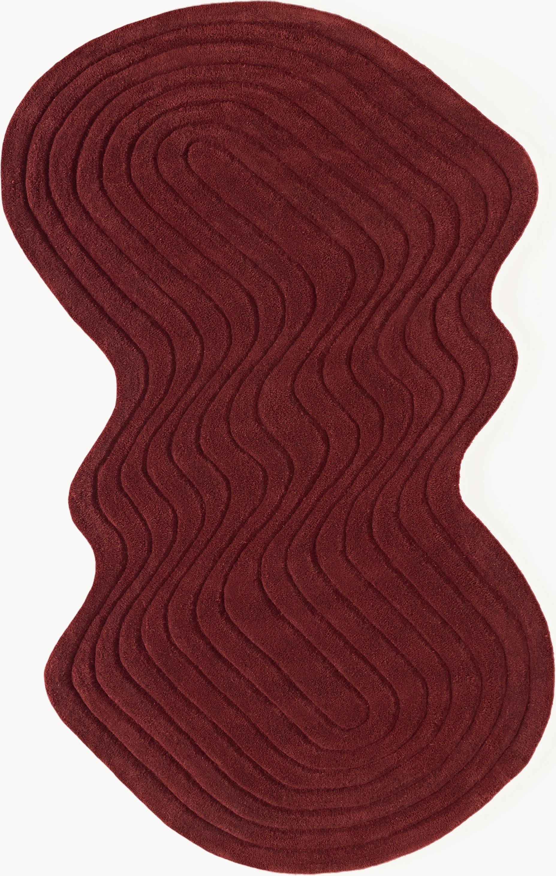 Westwing Collection Organic Shaped Hand-Tufted Wool Rug