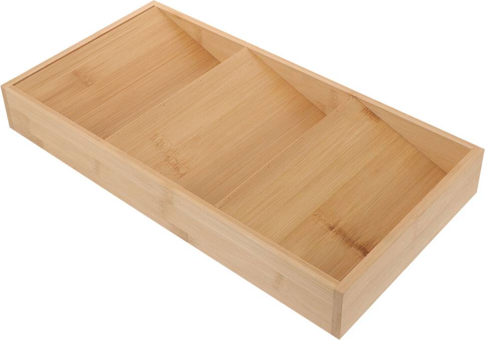 Happyyami Bamboo Spice Rack Drawer Organizer