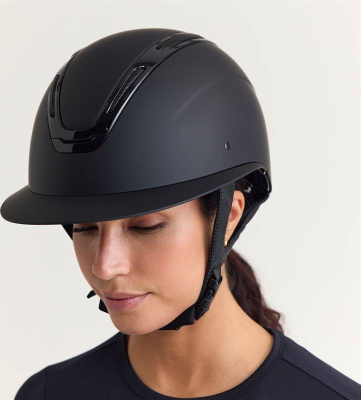 CRW Ridehjelm Nitro Sun - Sort
