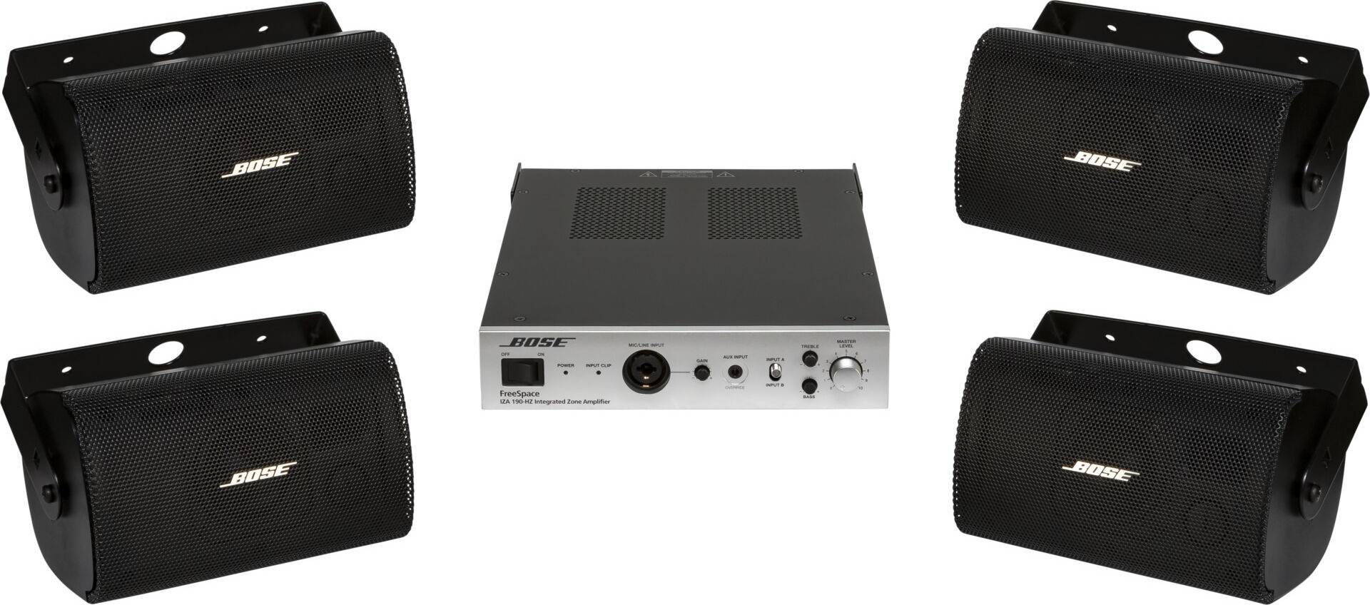 Bose speaker Bose AudioPack Pro S4B Sort