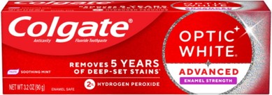 Colgate optic white Colgate Optic White Advanced Enamel Toothpaste